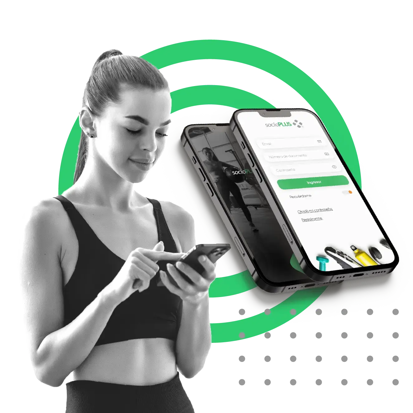 Aplicación Socio Plus RC Gym